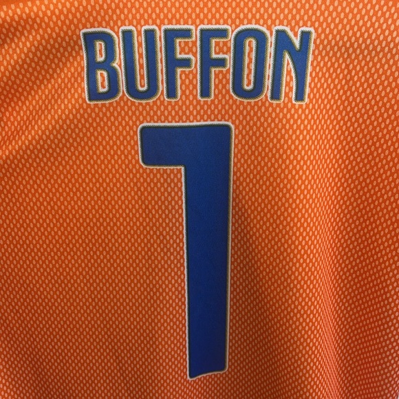 Italia 🇮🇹 Jersey Buffon #1 VEUC *LIKE NEW* MADE IN ITALY - Picture 3 of 8